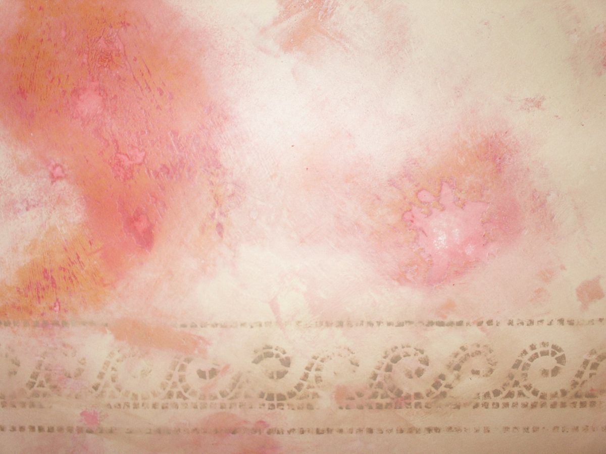 Fresco mit Bordüre