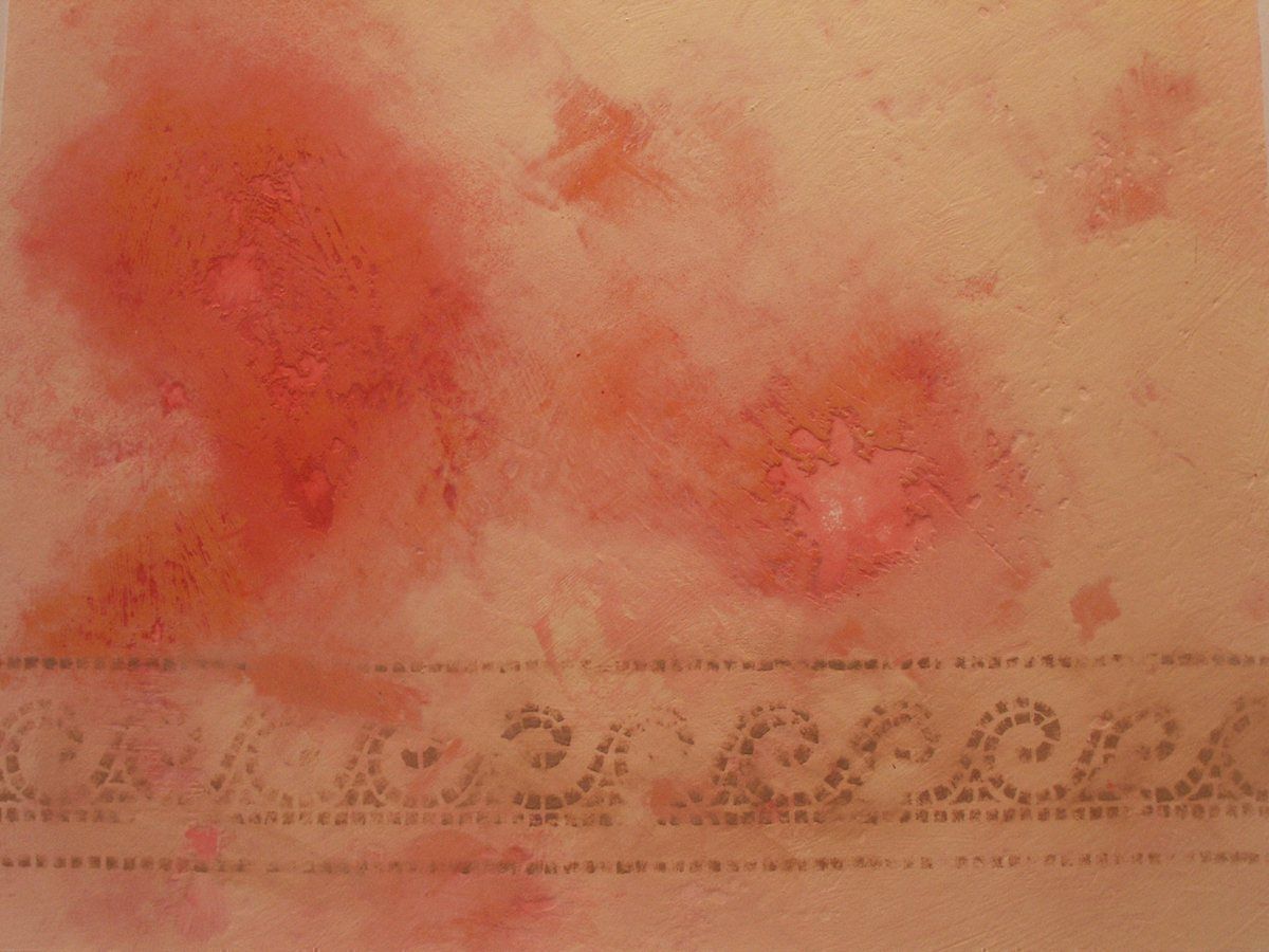 Fresco mit Ornament